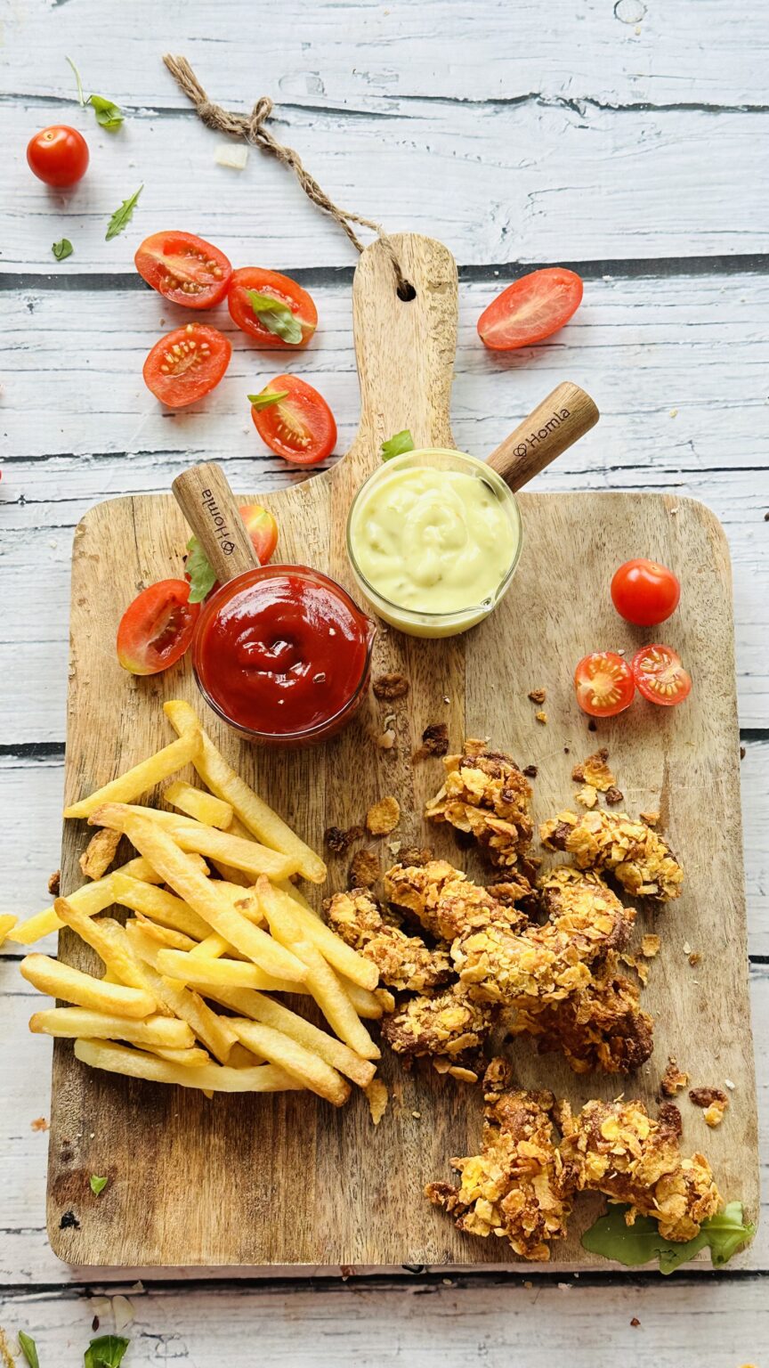 Fit stripsy a'la KFC z frytkami Dietetyk kliniczny mgr Paula Jamróz