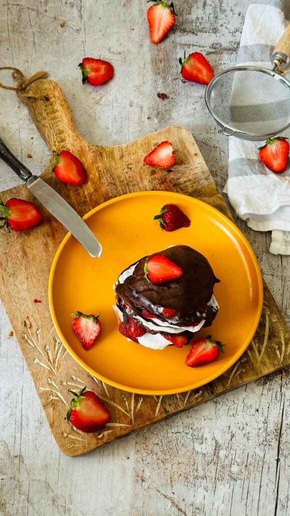 Pancakes Brownie Dieta dla zabieganych Dietetycznie Zakręcona