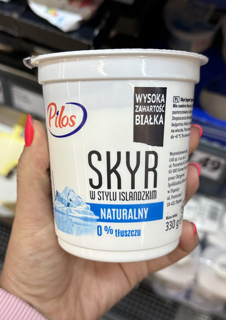 jogurty z dobrym składem z Lidla