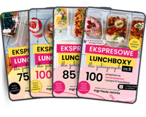 Pakiet e-booków „Ekspresowe lunchboxy” cz.2 + cz.3 + cz.4 + cz.5