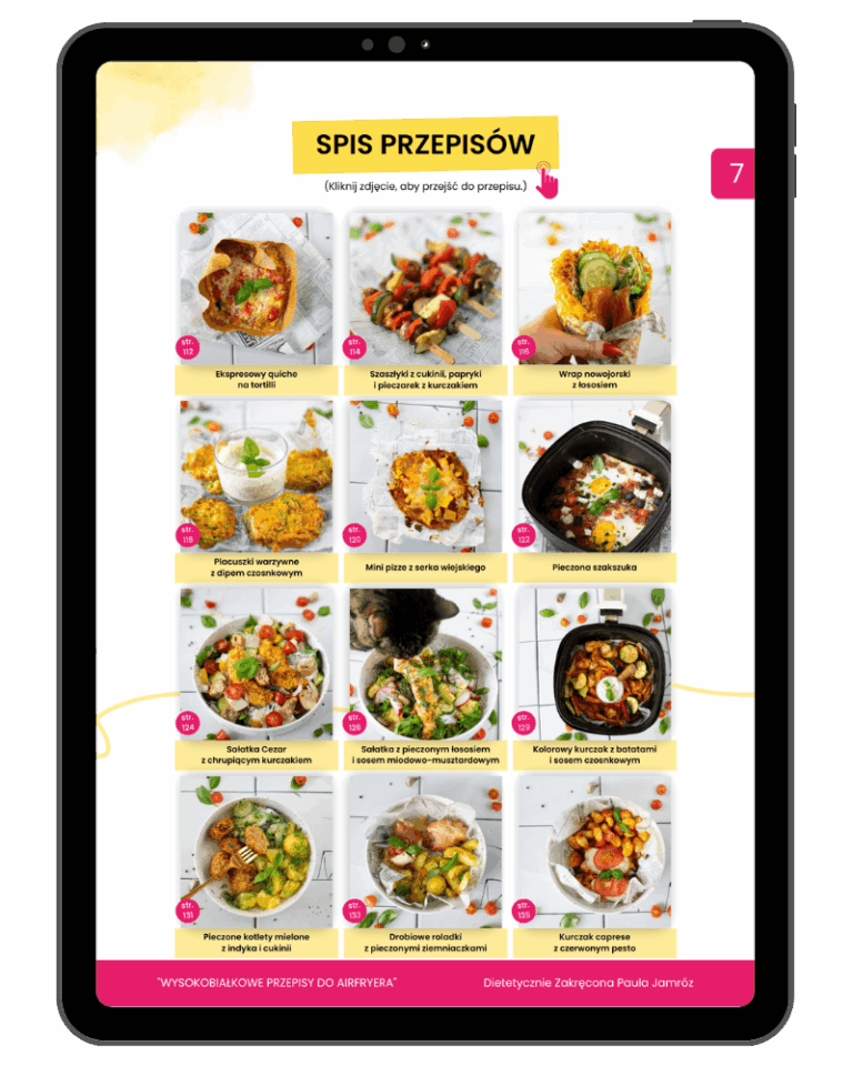 Wysokobiałkowe przepisy z airfryera 7